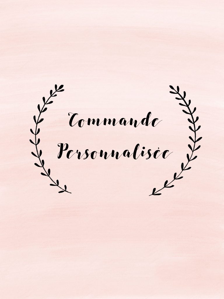 - Commande personnalisée 1 - main image 1