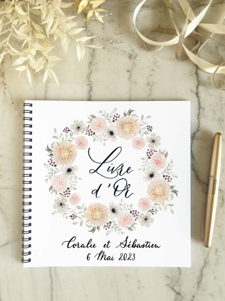 Livre D'Or De Mariage Personnalisé En Forme De Papillon - Alternative Rustique Unique Pour Célébrer Vos Souvenirs